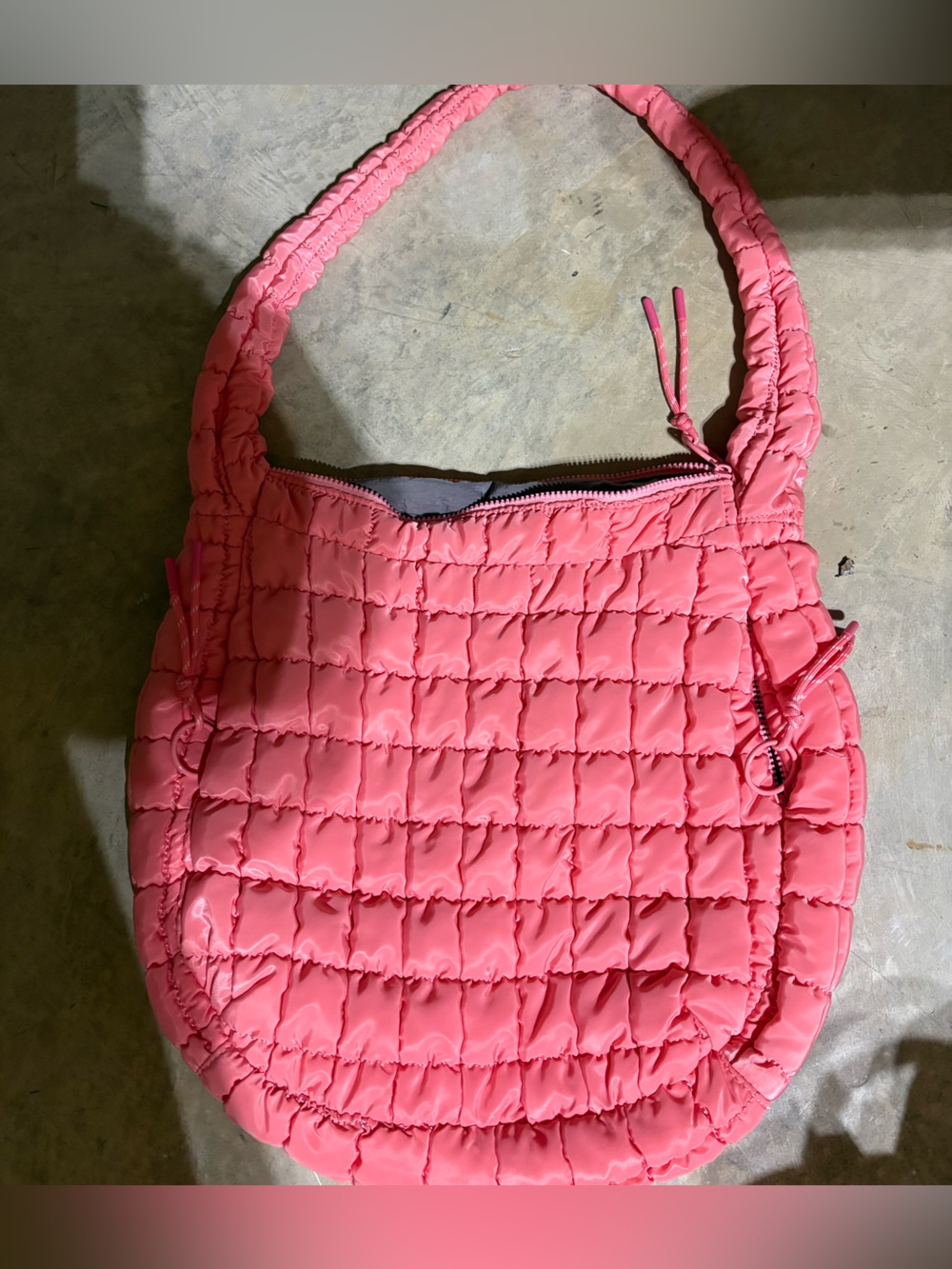 Quilted Pink Shoulder Bag – Stylish Women’s Tote